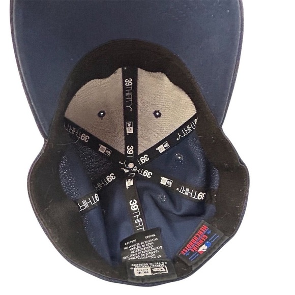 New Era 39THIRTY NY Yankees Blue Camo Stretch Fit Cap Men's S/M - Picture 7 of 13